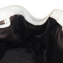 Miu Miu Matelasse Hand Bag Leather 2way White Gold Auth 167694M-25