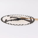 LOUIS VUITTON Japanese Fan Paper Not For Sale White LV Auth 167695M-10