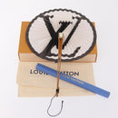 LOUIS VUITTON Japanese Fan Paper Not For Sale White LV Auth 167695M-12