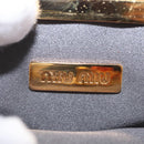 Miu Miu Sword Wallet Matelasse Charm Leather Orange Gold Tone Auth 167697M-22