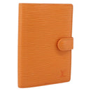 LOUIS VUITTON Epi Agenda PM Day Planner Cover Mandarin R2005H LV Auth 167698V-1