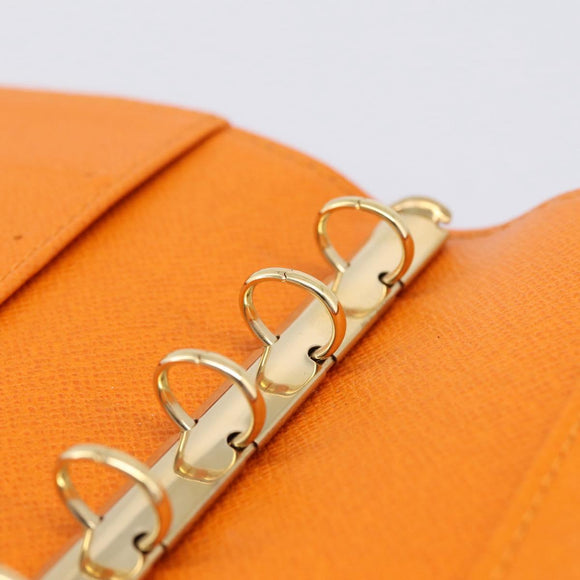 LOUIS VUITTON Epi Agenda PM Day Planner Cover Mandarin R2005H LV Auth 167698V