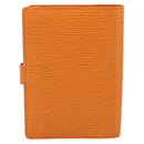 LOUIS VUITTON Epi Agenda PM Day Planner Cover Mandarin R2005H LV Auth 167698V-2