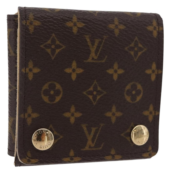 LOUIS VUITTON Monogram Jewelry case Jewelry Box LV Auth 167699M