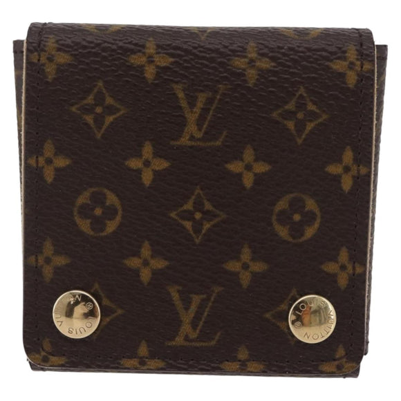 LOUIS VUITTON Monogram Jewelry case Jewelry Box LV Auth 167699M