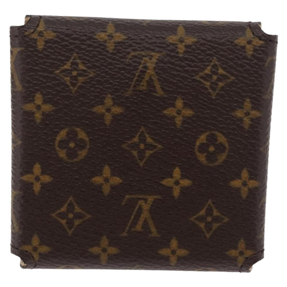LOUIS VUITTON Monogram Jewelry case Jewelry Box LV Auth 167699M