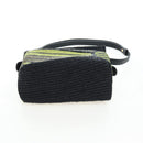 LOEWE Puzzle Bag Small Hand Bag Leather Green Gold Tone Auth 167700SM-11
