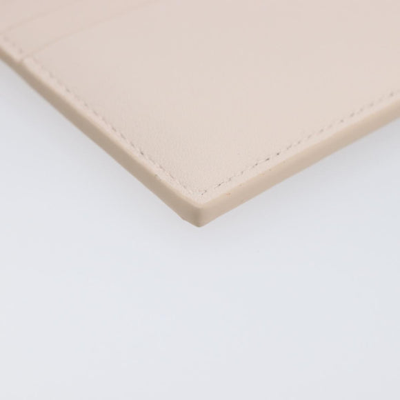 LOEWE Card Case Leather Pink Auth 167702M
