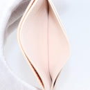 LOEWE Card Case Leather Pink Auth 167702M-25