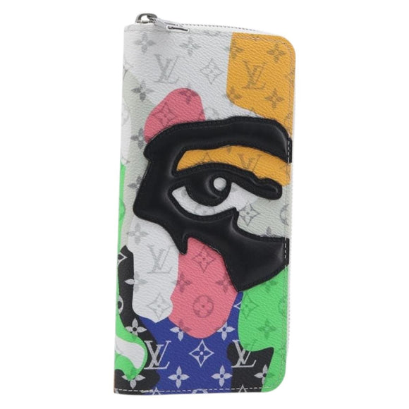 LOUIS VUITTON Monogram LV Portrait Zippy Wallet Vertical M82590 LV Auth 167703SM