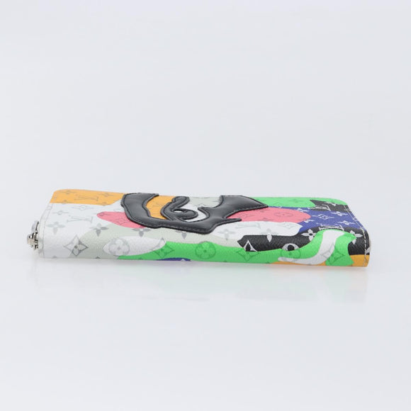 LOUIS VUITTON Monogram LV Portrait Zippy Wallet Vertical M82590 LV Auth 167703SM