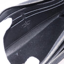 LOUIS VUITTON Epi Zippy Wallet Long Wallet Black M64838 LV Auth 167705-20