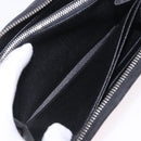 LOUIS VUITTON Epi Zippy Wallet Long Wallet Black M64838 LV Auth 167705-21