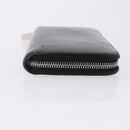 LOUIS VUITTON Epi Zippy Wallet Long Wallet Black M64838 LV Auth 167705-4