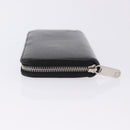 LOUIS VUITTON Epi Zippy Wallet Long Wallet Black M64838 LV Auth 167705-6