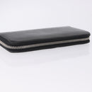 LOUIS VUITTON Epi Zippy Wallet Long Wallet Black M64838 LV Auth 167705-7
