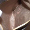 Miu Miu Hand Bag Leather 2way Gray Gold Auth 167708A-28