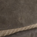 Miu Miu Hand Bag Leather 2way Gray Gold Auth 167708A-3