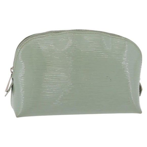 LOUIS VUITTON Epi Electric Pochette Cosmetic Pouch Amand M40644 LV Auth 167709