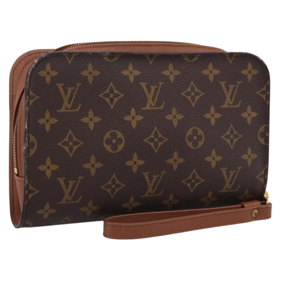 LOUIS VUITTON Monogram Orsay Clutch Bag M51790 LV Auth 167712