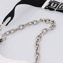 Miu Miu Hand Bag Leather 2way White Silver Auth 167717SAM-14