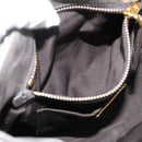 Miu Miu Matelasse Hand Bag Leather 2way Gray Gold Auth 167718M-26