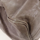 Miu Miu Hand Bag Leather 2way Gray Gold Auth 167720M-18