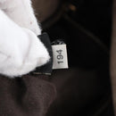Miu Miu Hand Bag Leather 2way Gray Gold Auth 167720M-11