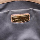 Miu Miu Hand Bag Leather 2way Beige Gold Auth 167725M-23