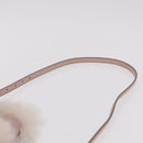 Miu Miu Hand Bag Mouton 2way Pink Gold Auth 167728M-15