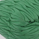 Miu Miu Matelasse Hand Bag Leather 2way Green Gold Auth 167731M-20