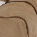 Miu Miu Hand Bag Leather 2way Beige Gold Auth 167736M-19