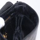 Miu Miu Shoulder Bag Leather Black Gold Auth 167737A-25