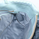 Miu Miu Matelasse Hand Bag Leather 2way Light Blue Gold Auth 167740A-23