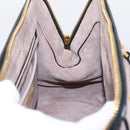 Miu Miu Hand Bag Leather 2way Pink Gold Tone Auth 167741M-23