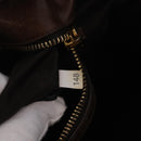 Miu Miu Hand Bag Leather 2way Brown Gold Auth 167743M-11