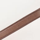 Miu Miu Hand Bag Leather 2way Pink Gold Auth 167747M-15