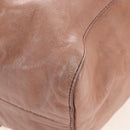 Miu Miu Hand Bag Leather 2way Pink Gold Auth 167747M-19