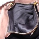 Miu Miu Hand Bag Leather 2way Pink Gold Auth 167747M-28