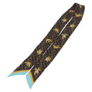 FENDI FENDI x FRGMT x POKÉMON Dragonite Scarf Silk Brown Auth 167750M-7