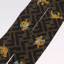 FENDI FENDI x FRGMT x POKÉMON Dragonite Scarf Silk Brown Auth 167750M-9