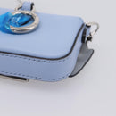 FENDI x FRGMT x POKEMON Nanobucket Chain Mini Dragon Leather Blue Auth 167751SM-17