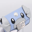 FENDI x FRGMT x POKEMON Nanobucket Chain Mini Dragon Leather Blue Auth 167751SM-19
