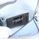 FENDI x FRGMT x POKEMON Nanobucket Chain Mini Dragon Leather Blue Auth 167751SM-21