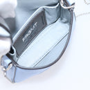 FENDI x FRGMT x POKEMON Nanobucket Chain Mini Dragon Leather Blue Auth 167751SM-10