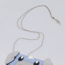 FENDI x FRGMT x POKEMON Nanobucket Chain Mini Dragon Leather Blue Auth 167751SM-14