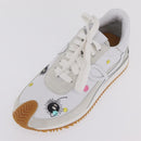 LOEWE × Studio Ghibli Suswatari Sneakers Leather White Auth 167752SM-25