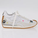 LOEWE × Studio Ghibli Suswatari Sneakers Leather White Auth 167752SM-4
