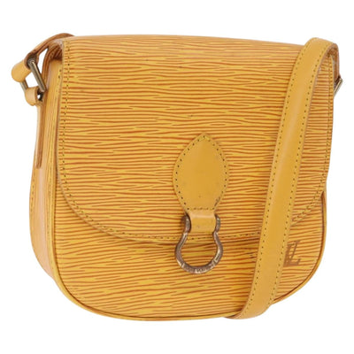 LOUIS VUITTON Epi Saint Cloud PM Shoulder Bag Yellow M52219 LV Auth 167754A
