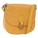 LOUIS VUITTON Epi Saint Cloud PM Shoulder Bag Yellow M52219 LV Auth 167754A-1
